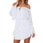 Xleek Boutique Short Shoulder Dress 03