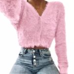 Xleek Boutique Crop Top Cardigan 03