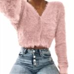 Xleek Boutique Crop Top Cardigan 03
