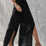Xleek Boutique Split Front Pants 20