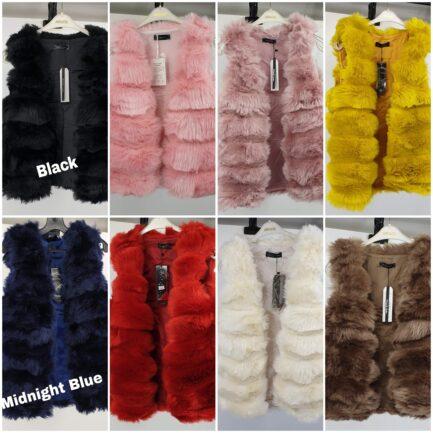 Xleek Boutique Fur Vest 01