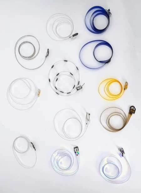 Transparent Fashion Belts